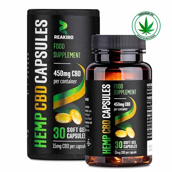 CBD Kapsel Reakiro 450mg/30St.