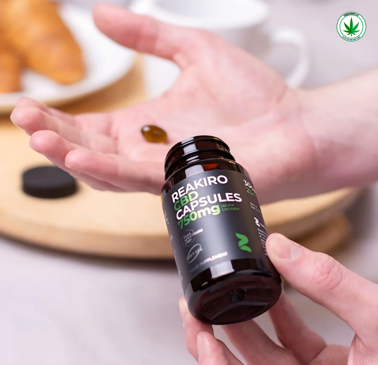 CBD Kapsel Reakiro 750mg/30St. CBD Kapsel Reakiro 750mg/30St.