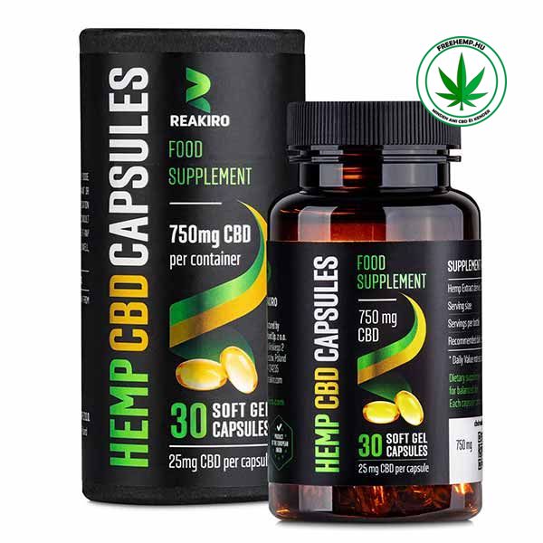 CBD Kapsel Reakiro 750mg/30St.