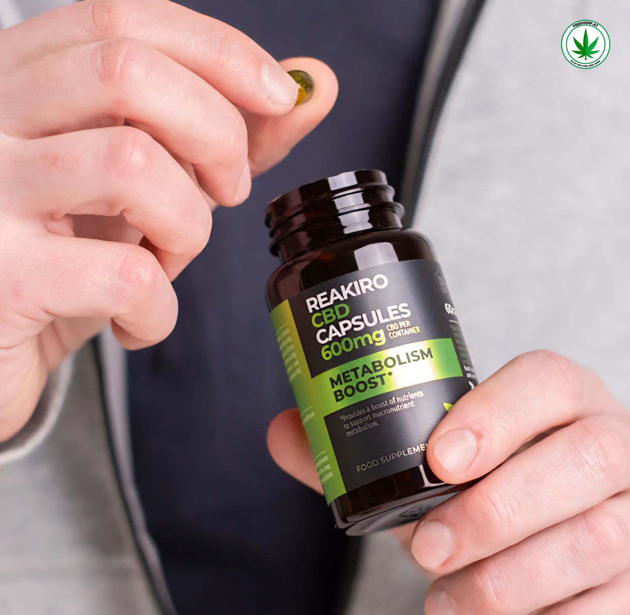 CBD Kapseln zur Anregung des Stoffwechsels 600mg/60St. CBD Kapseln zur Anregung des Stoffwechsels 600mg/60St.