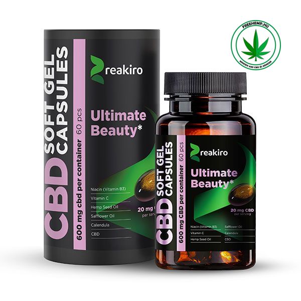 Ultimate Beauty CBD Kapsel 600mg/60St.