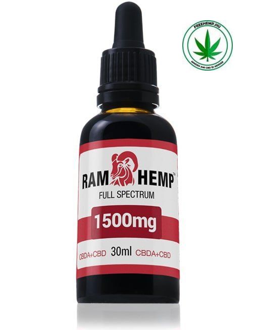 Ramhemp 1500mg full Spektrum cbda+cbd Öl