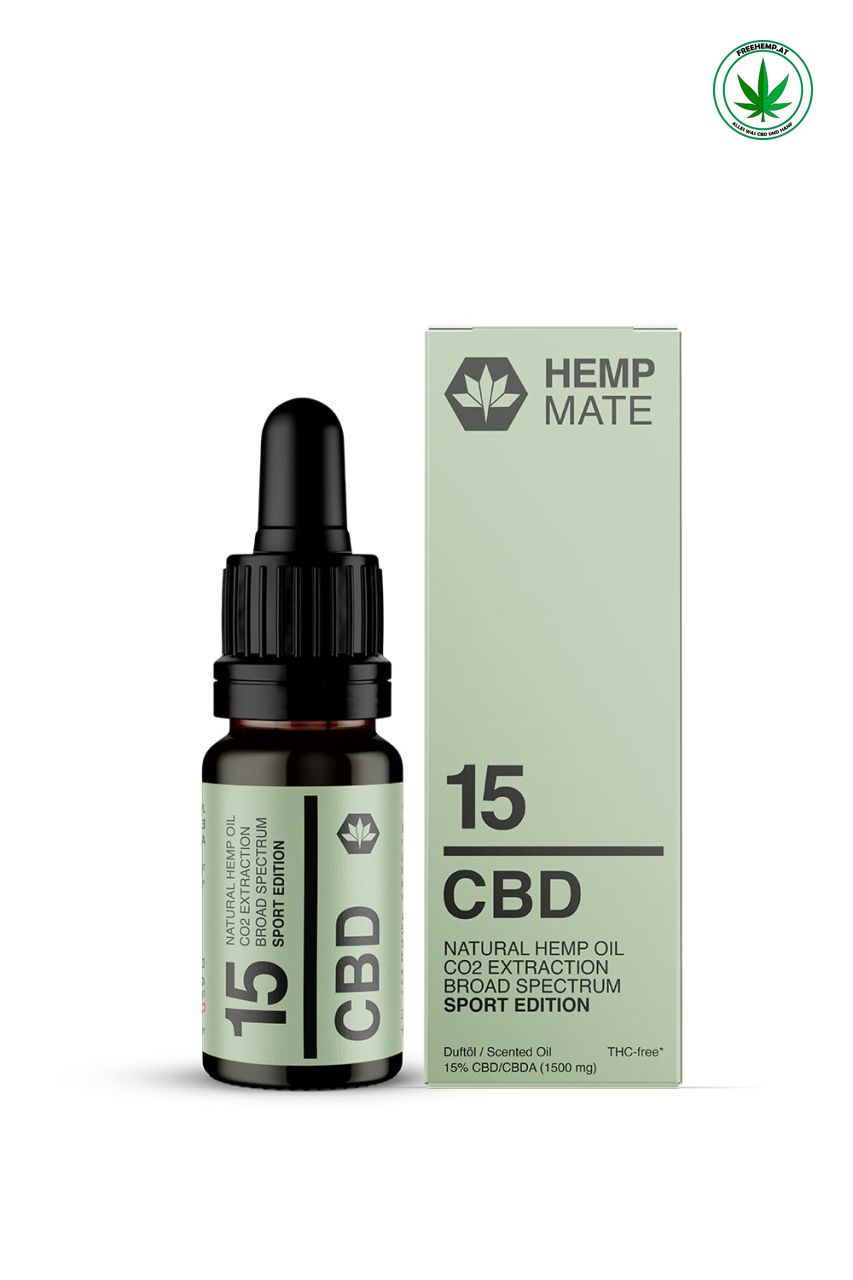 HempMate 15% CBD Öl THC-frei