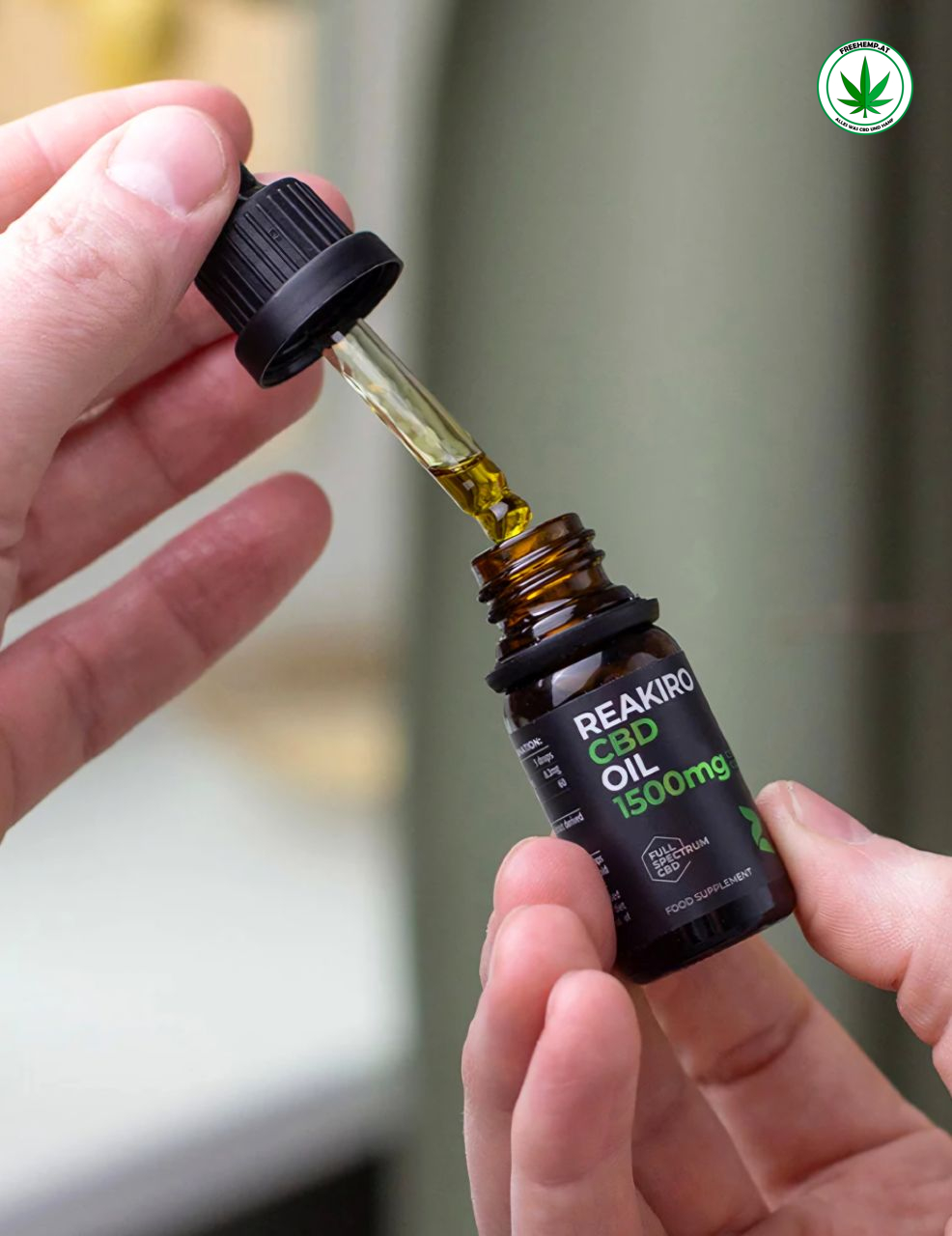 Reakiro CBD Öl 15% 1500mg Reakiro CBD Öl 15% 1500mg