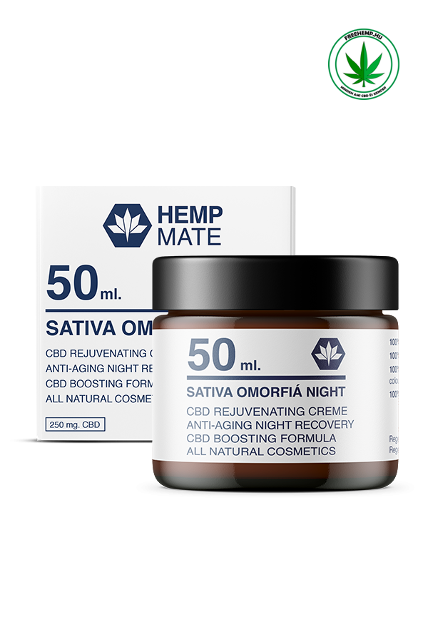 Hempmate CBD Nacht-Gesichtscreme