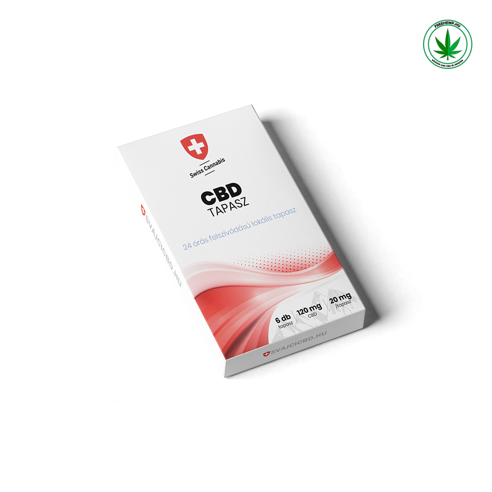 Swiss Cannabis CBD-Pflaster 6 Stk.