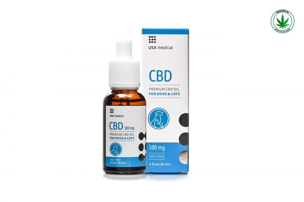 CBD Öl für Hunde und Katzen USA medical 500 mg