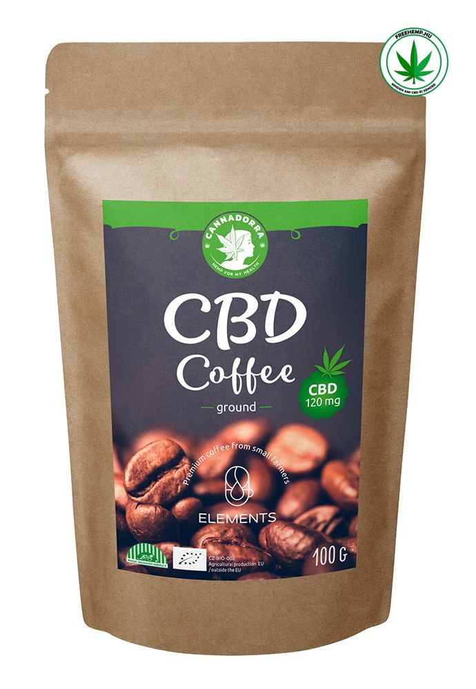 Cannadorra Kaffee mit 120mg CBD