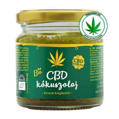 Cannadorra Kokosnussöl mit 1000mg-CBD