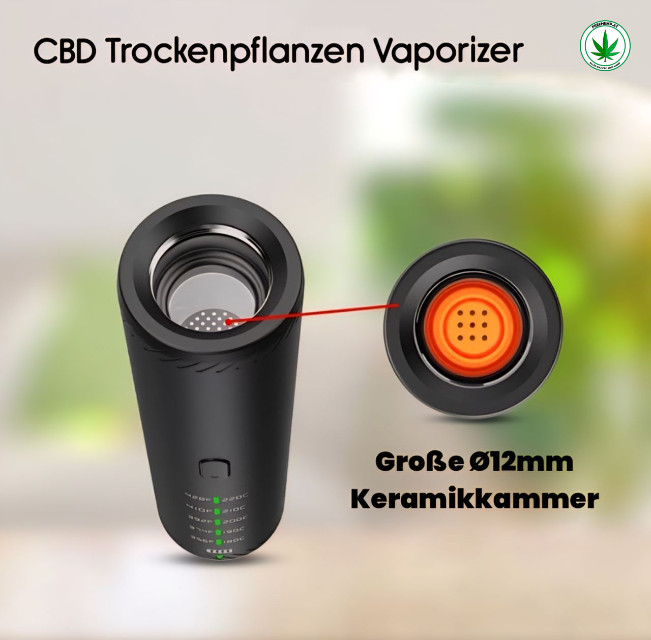 Vaporizer für Kräuter „Professional" Vaporizer für Kräuter „Professional"