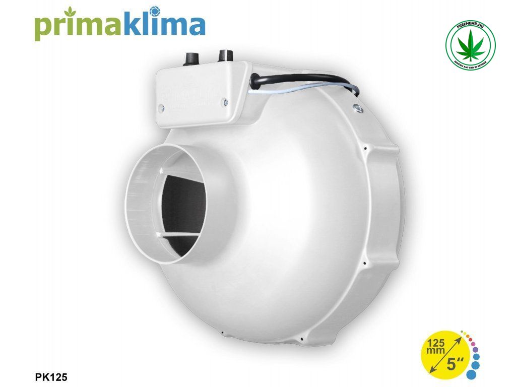 Prima Klima PK125-TC mit Temperaturregler