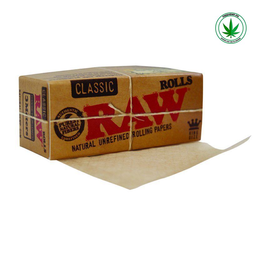 RAW Papers King Size Rolls, 3 m