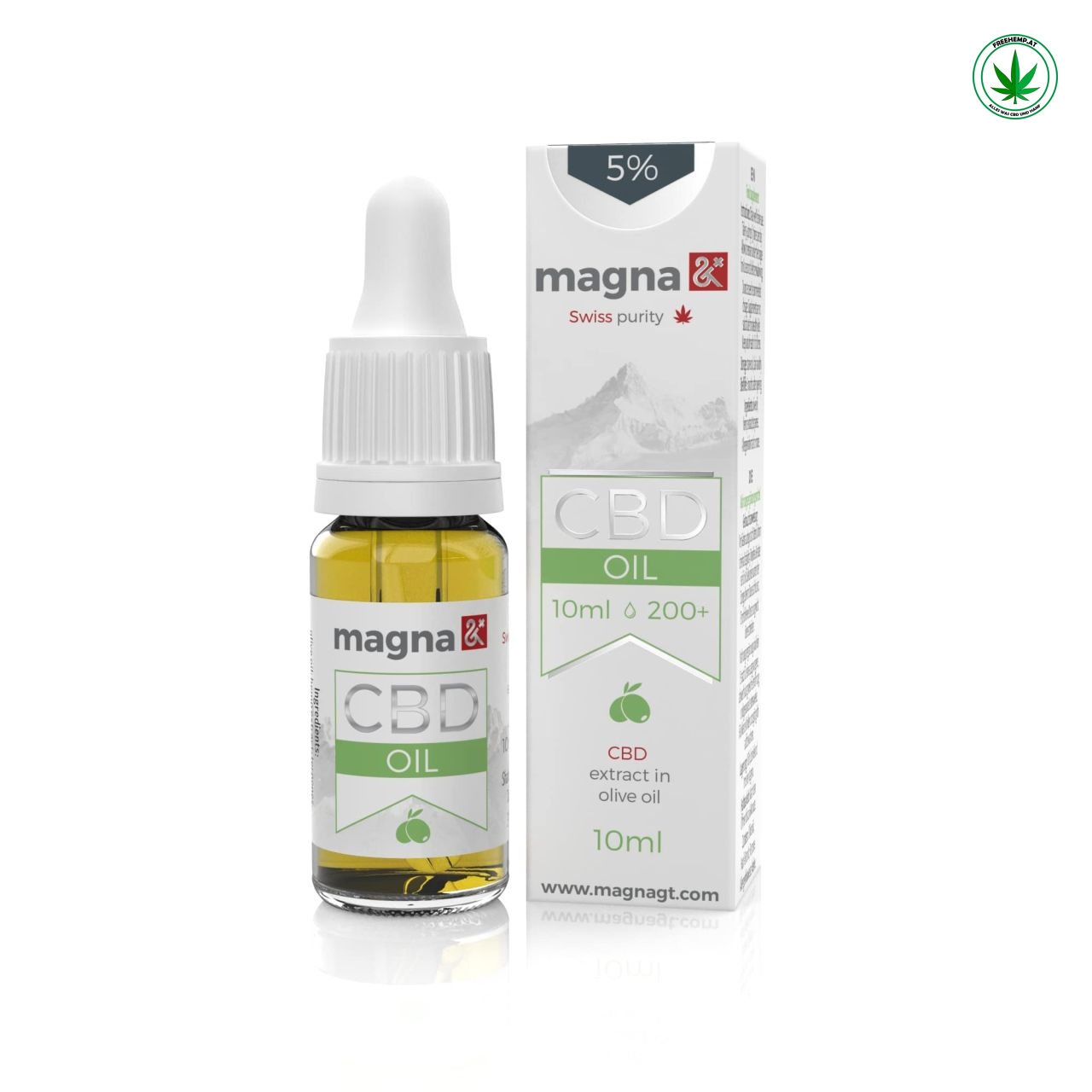 Magna G&T CBD Öl 5% (in Olivenöl) 