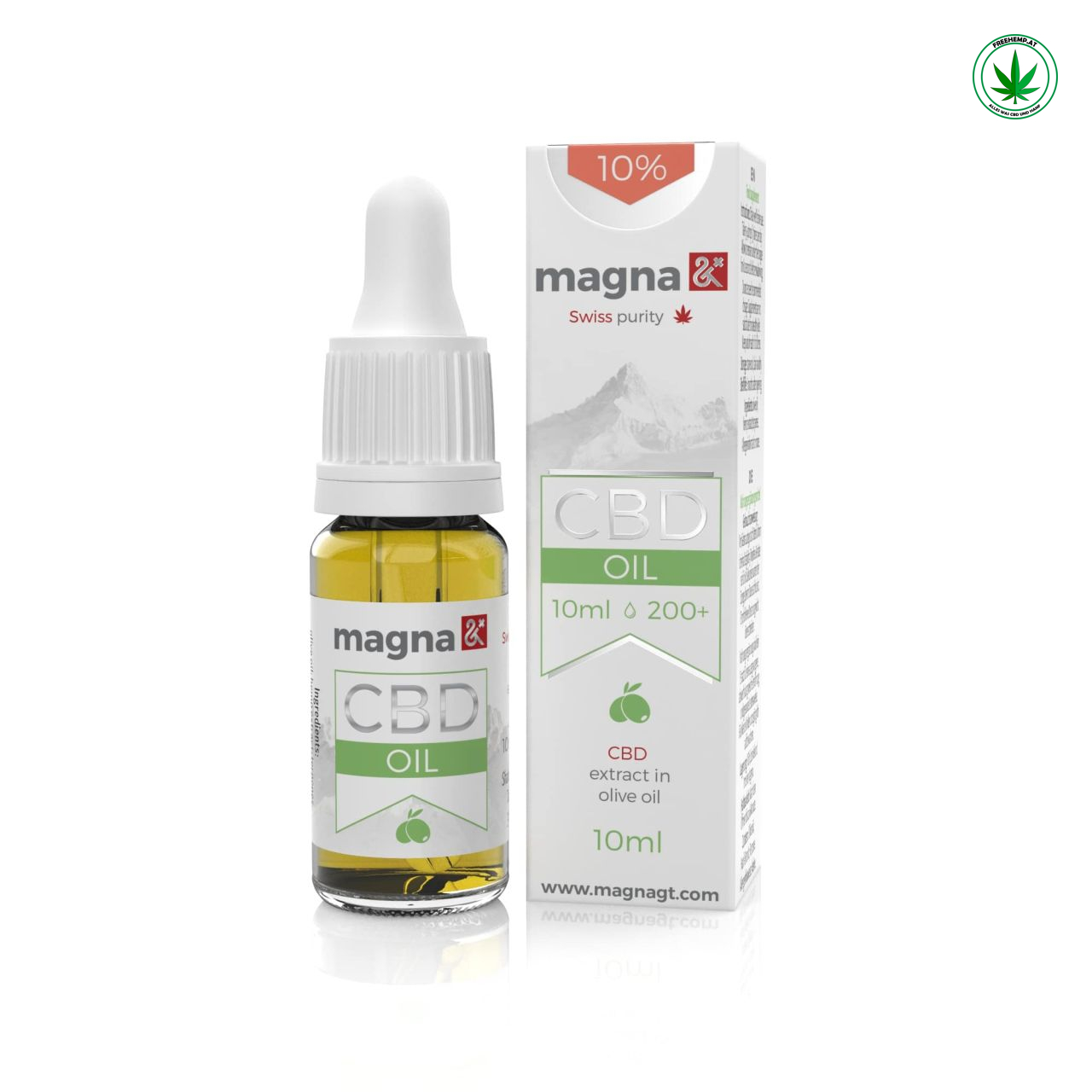 Magna G&T CBD Öl 10% (in Olivenöl)