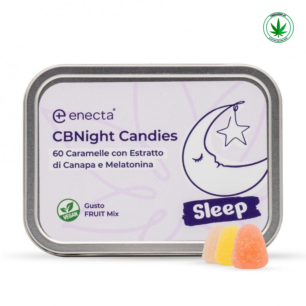 CBNight Gummibärchen 300 mg CBD, 9 mg Melatonin 60 St.