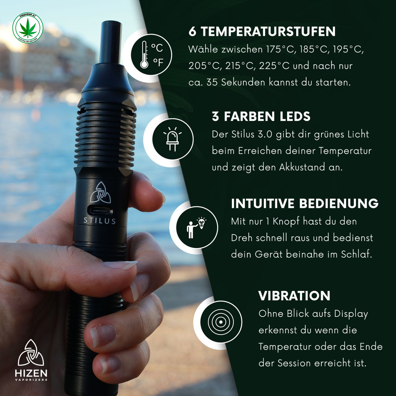 Hizen Stilus Mini vaporizer