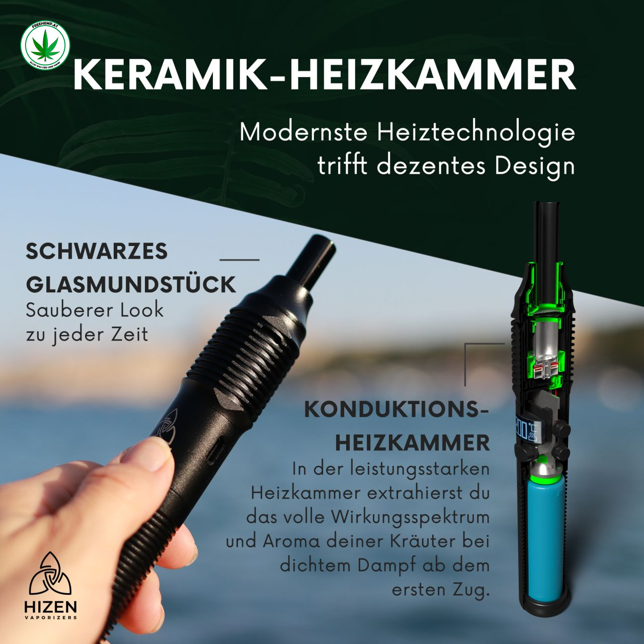 Hizen Stilus Pro Konduktion vaporizer