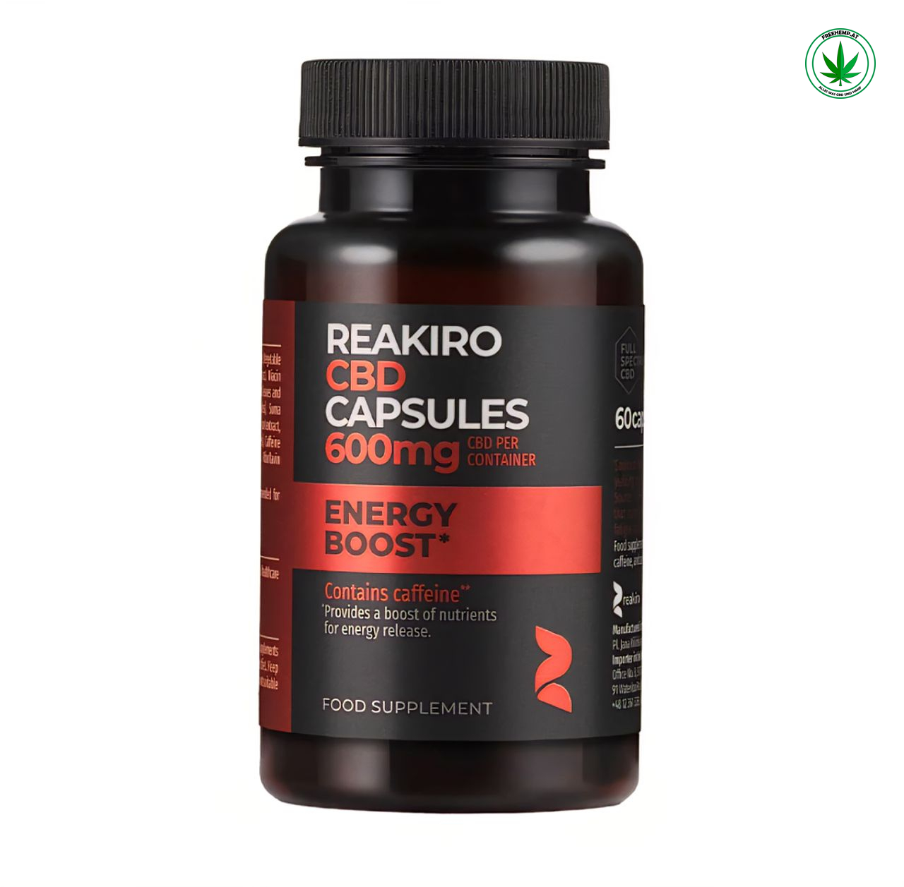 CBD Energy-Boost Kapseln mit Koffein