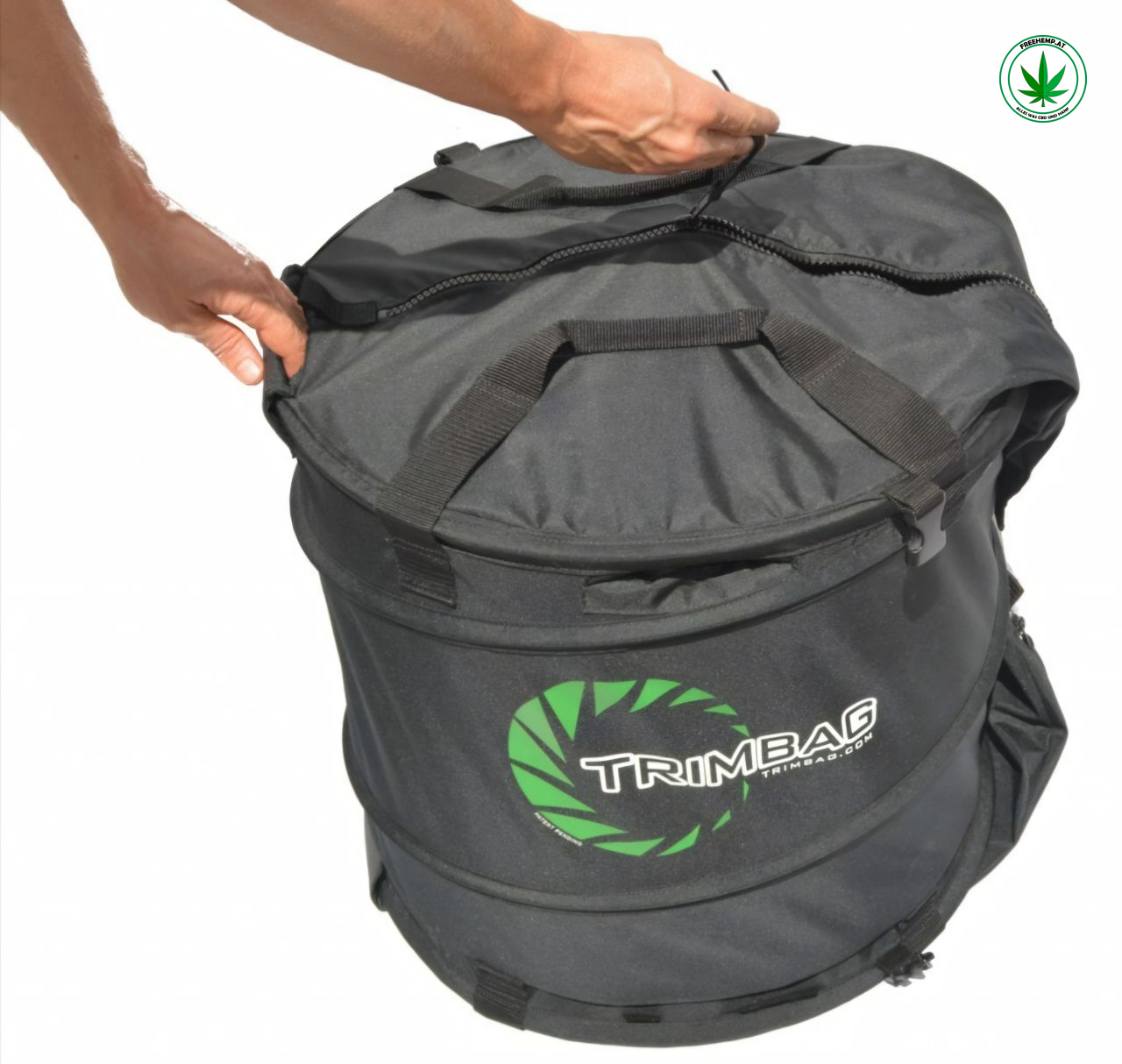 TrimBag Trimmtasche – manuelle Verarbeitung für trockenes Pflanzenmaterial