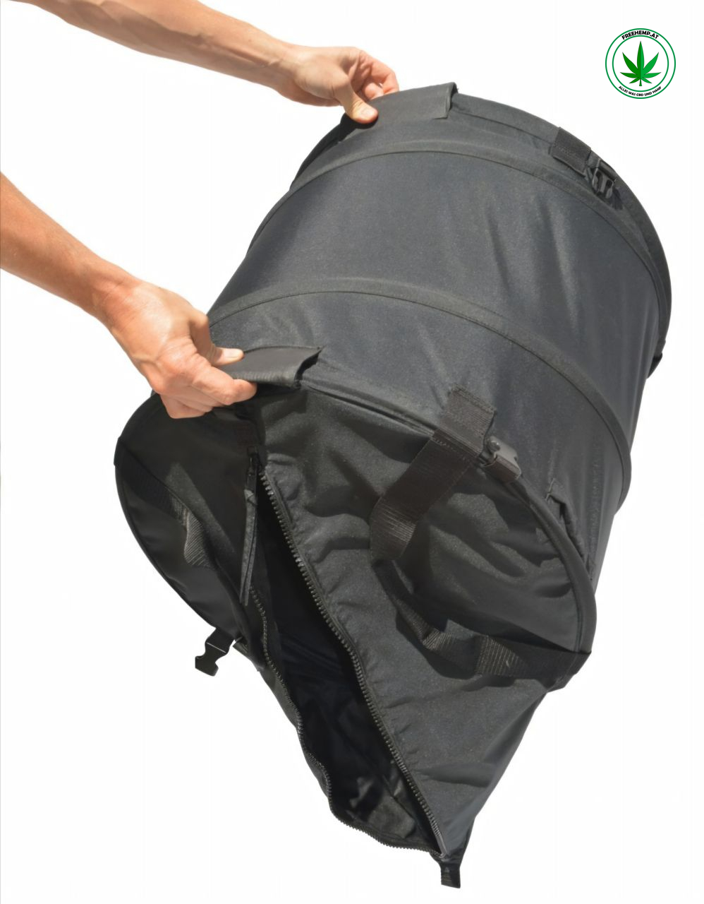 TrimBag Trimmtasche – manuelle Verarbeitung für trockenes Pflanzenmaterial