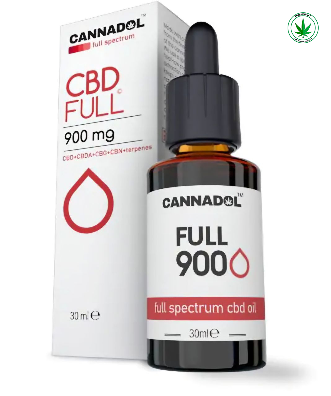 Cannadol CBD Full Spectrum 900 mg CBD Öl 30 ml